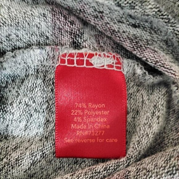 Jennifer Lopez Sweater Womens XXL Marbled/Floral Lightweight Loose Turtleneck - Picture 7 of 10